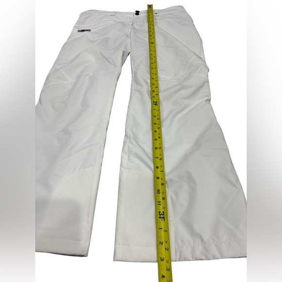 Obermeyer Women’s Malta Insulated Ski Pant White Size 10 Short - Picture 12 of 16